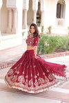 KA 5052 Vichitra Silk Lehenga Choli Wholesalers In Delhi